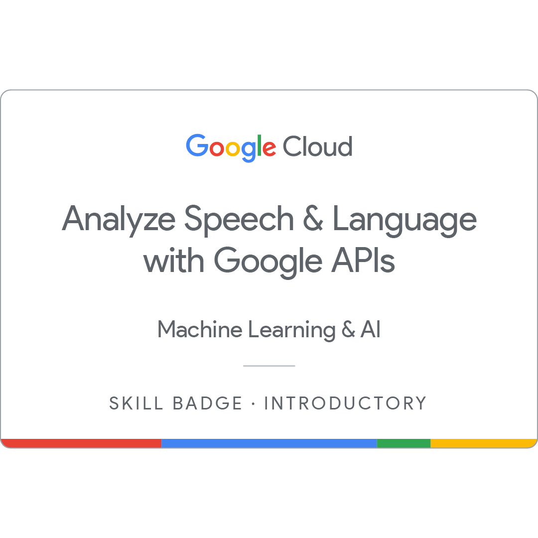 Analyze Speech and Language with Google APIs